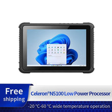 Load image into Gallery viewer, 10.1&#39;&#39; Rugged Military Tablet IP65 Anti-drop, N5100/8GB/128GB