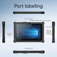 Load image into Gallery viewer, 10.1inch Windows Rugged Tablet, Intel® Core™ I5-1235U/8G/128G/4G