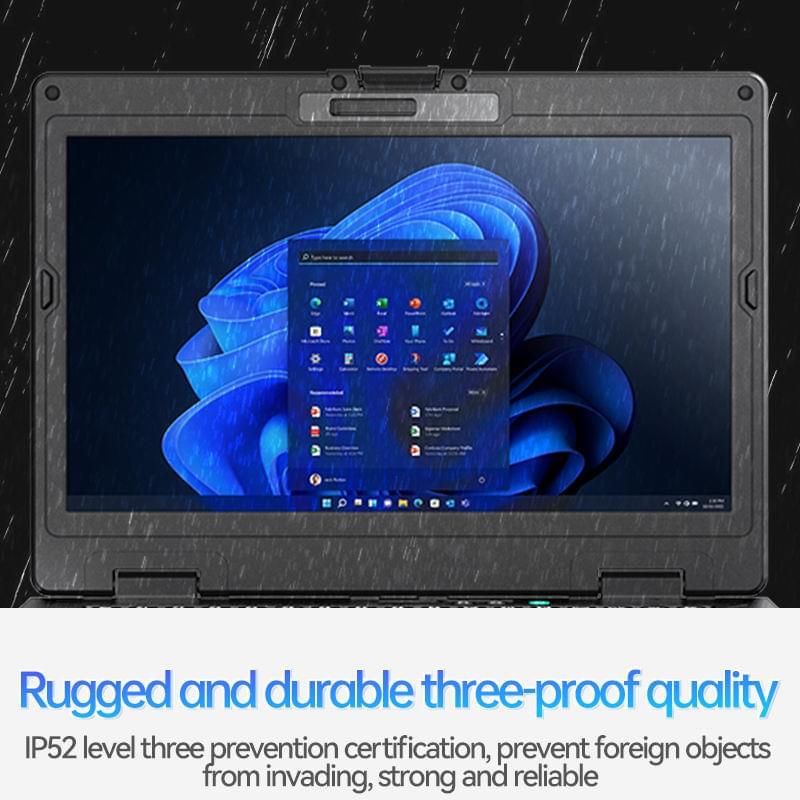14 inch Rugged Laptop, Intel® Core™ i5-8265U 16GB/1TB SSD/19V