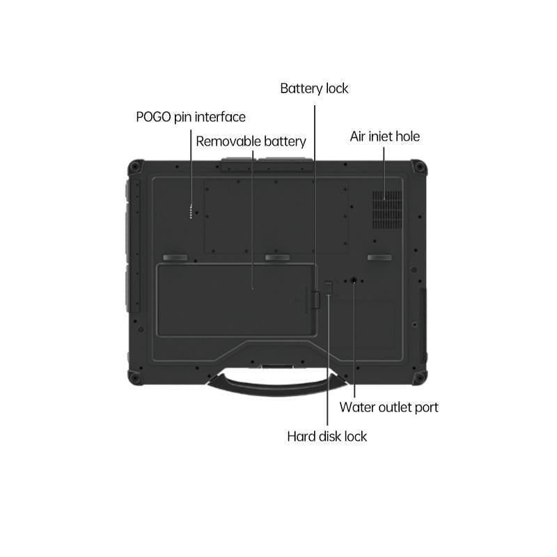 14inch ODM IP65 Industrial Rugged Laptop, 11th Gen Intel® Core™ I5-1135G7 8GB/512GB