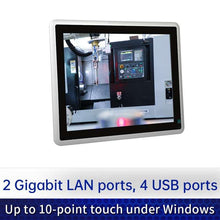 Load image into Gallery viewer, 15 Inch LED Industrial Panel PC Touch Screen, Intel® Celeron® Processor J3355/8G/512G