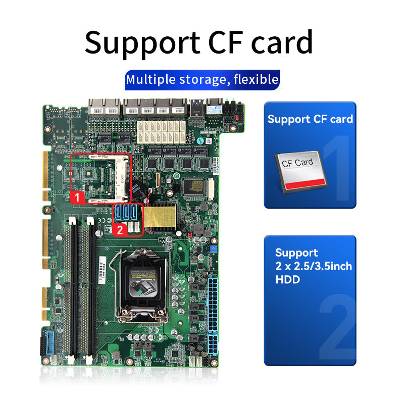 1U Storage Chassis,Intel® Core™ I7-6700/16GB/128GB+1TB/250W