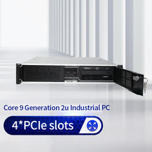Load image into Gallery viewer, 2U Rack Case Shallow,Intel® Core™ I5-9400/8GB/1TB/300W