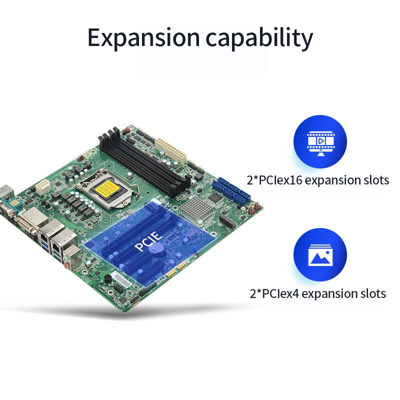 2U Rackmount Computer,Intel® Core™ I3-9100/8GB/1TB/300W
