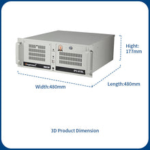Load image into Gallery viewer, 4U Rackmount Server Chassis,Intel® Core™ I3-8100/8GB/1TB/300W
