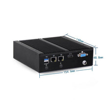 Load image into Gallery viewer, Compact Industrial PC, Intel® Core™ J1900 8G/128GSSD/12V5A