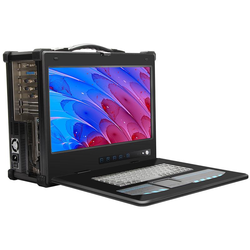 Customized Rugged Industrial Portable Computer, Intel® Core™ I3-6100 32GB/1TB/4 Ethernet port card/400W/KM