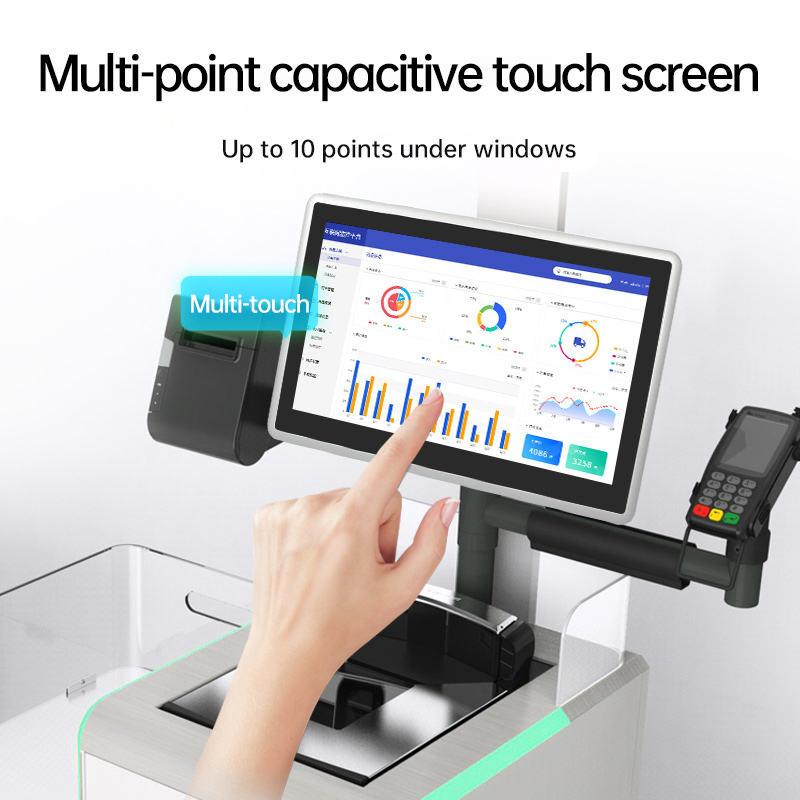 Industrial Touch Screen PC, Intel® Celeron® Processor J3355 4G+128G WiFi/4G