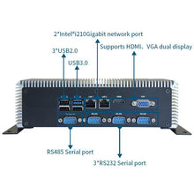 Load image into Gallery viewer, PC Industrial Fanless, Intel® Core™ J1900 4G/64GSSD