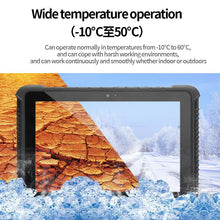 Load image into Gallery viewer, Rugged Touch Screen Tablet, 4G/128G/4G modules/Bluetooth/GPS/2D