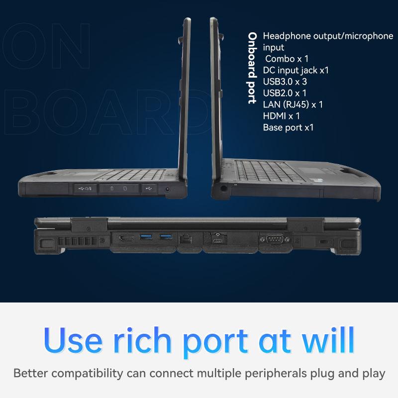 Rugged Waterproof Laptop, Intel® Core™ i7-8565U 16G/1TSSD/19V