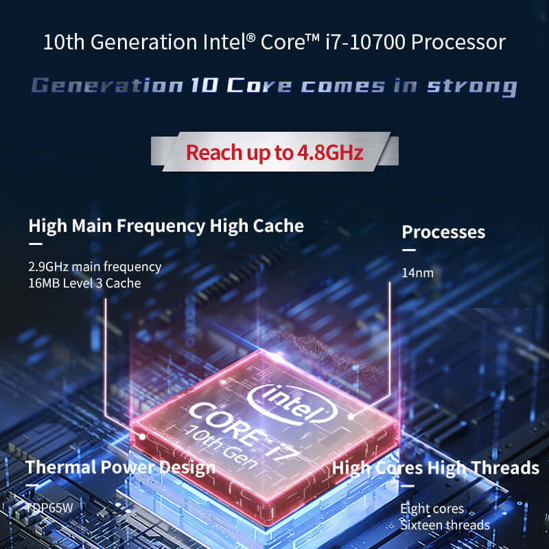 Wall-mount Computers,Intel® Core™ I5-10500/32GB/128GB+4TB/300W
