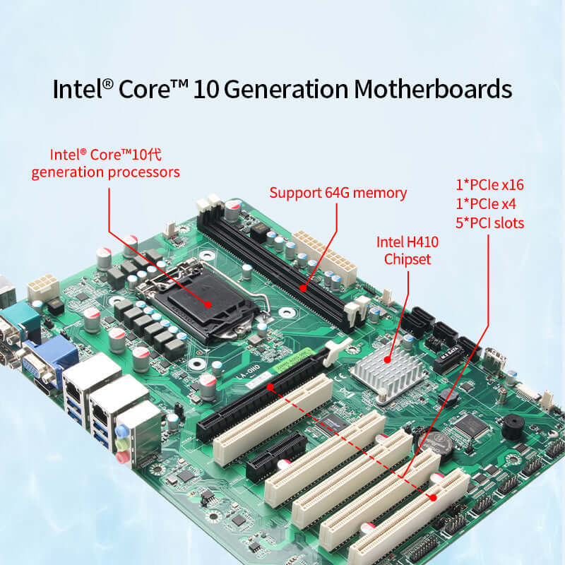 Wall-mount Computers,Intel® Core™ I5-10500/32GB/128GB+4TB/300W